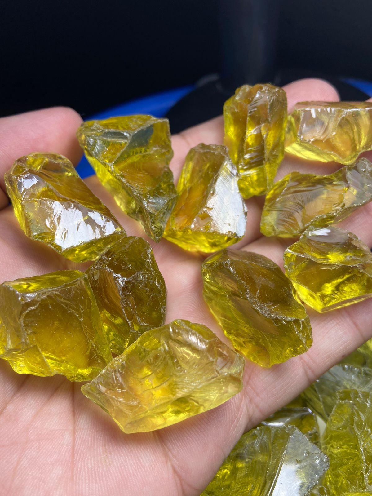 1 KG Facet Grade Natural Lemon Quartz for Faceting | Gemstones for Cutting