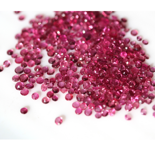 Pink Rubies for jewelry setting
