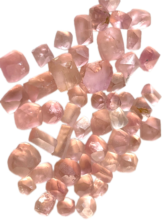 50 carats Preformed Rough Pink Tourmaline for Faceting