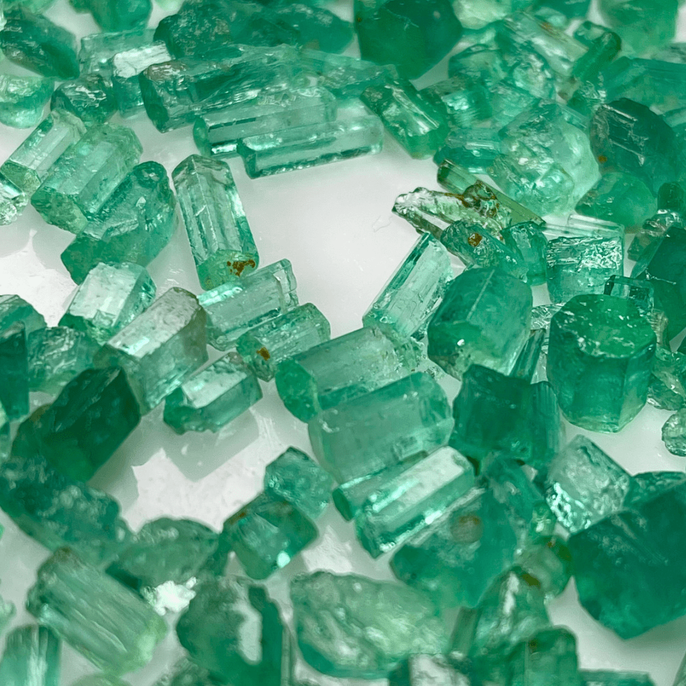 150 ct Facet Grade Natural Raw Emeralds