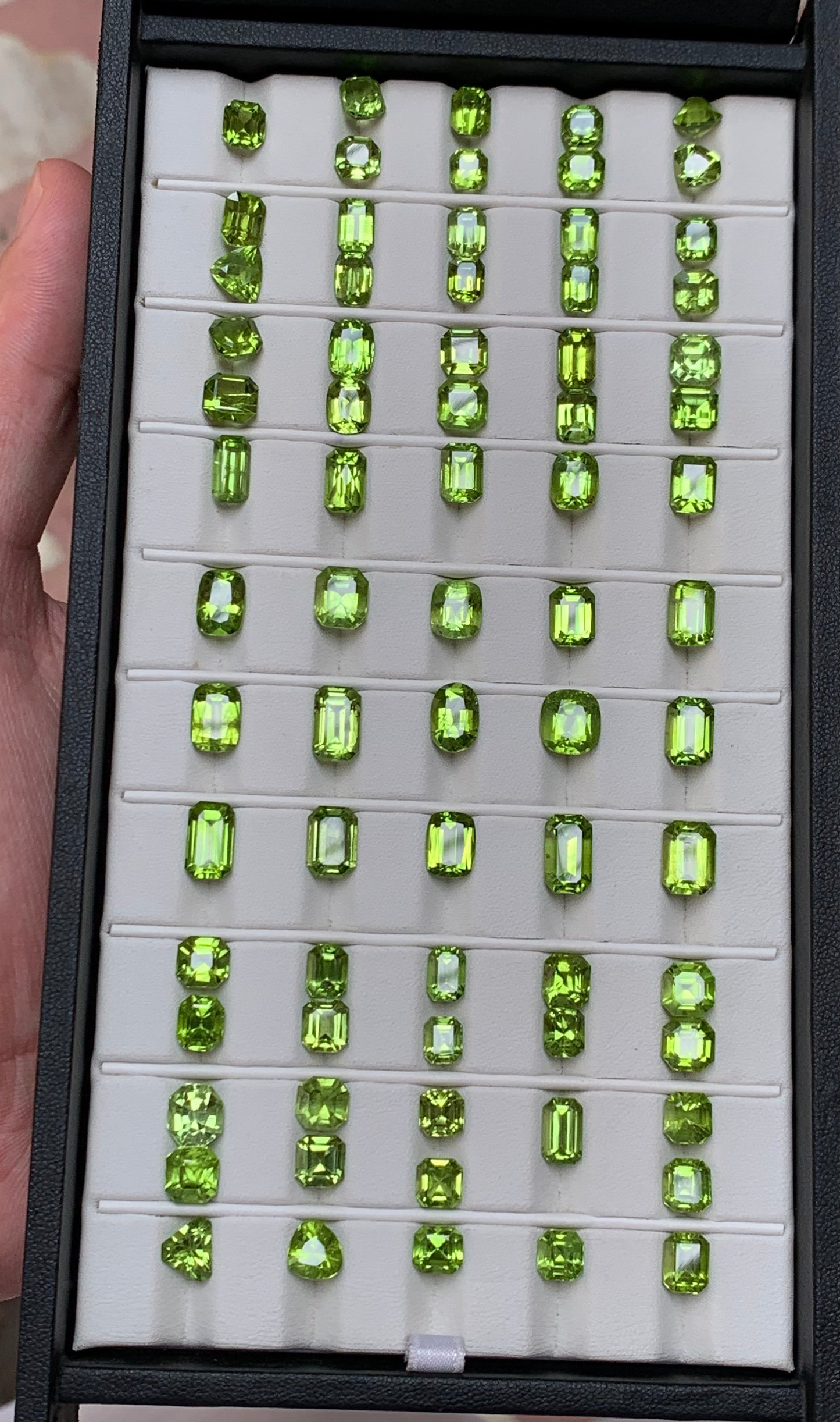 Purchase Loose olive green peridot
