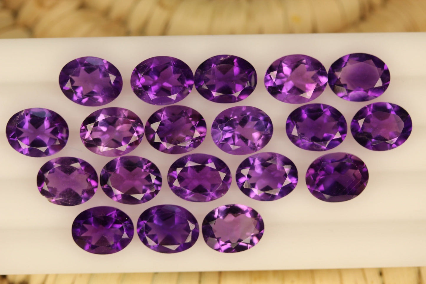 30 carats Calliberated Amethyst Stones | Amethyst Loose Gemstone