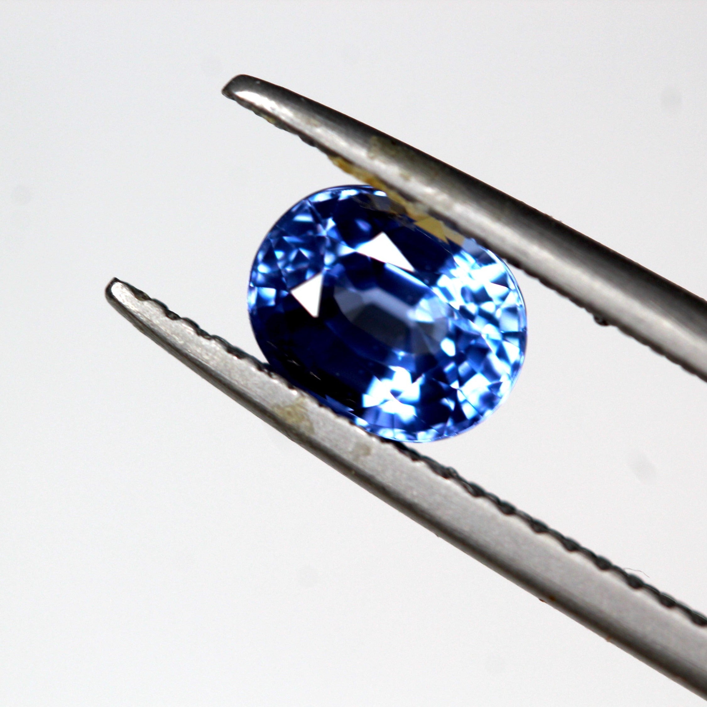 1.36 carats Natural Ceylon Blue Sapphire Stone | Faceted Sapphire