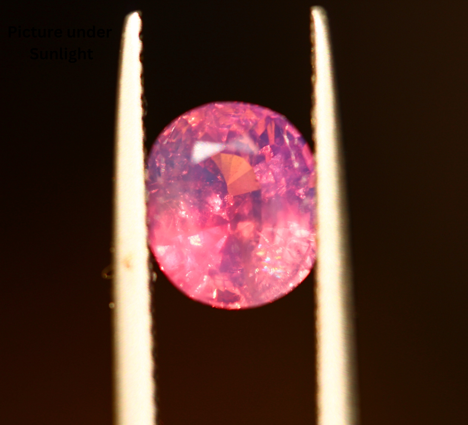 Natural Pink Sapphire from Batakundi