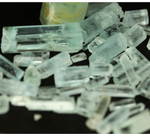 Collect rough Aquamarine Crystals