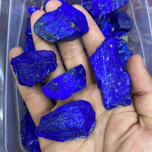 Top Grade Bulk Dark Blue Lapis Lazuli Stone Cabbing Rough Lapis Gems –  Folkmarketgems