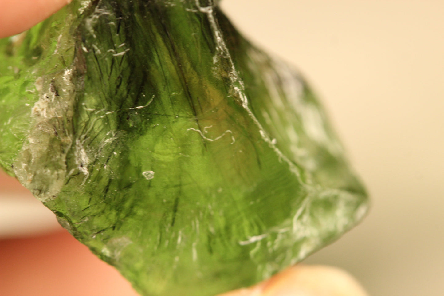 100 grams / 500 carats Natural Raw Peridots with Ludwigite Inclusions