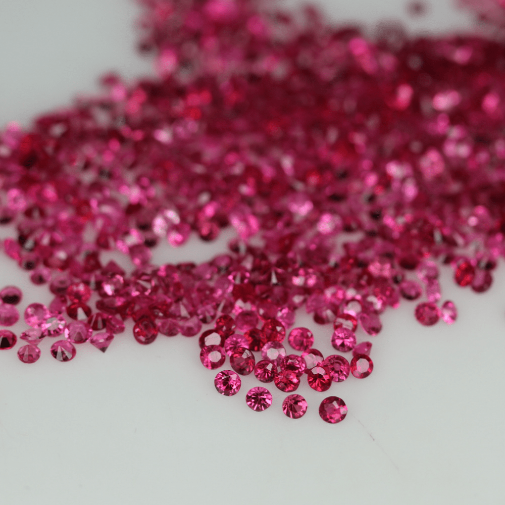 10carats Melee size Natural Mogok Pink Spinels | Reddish Pink Spinels