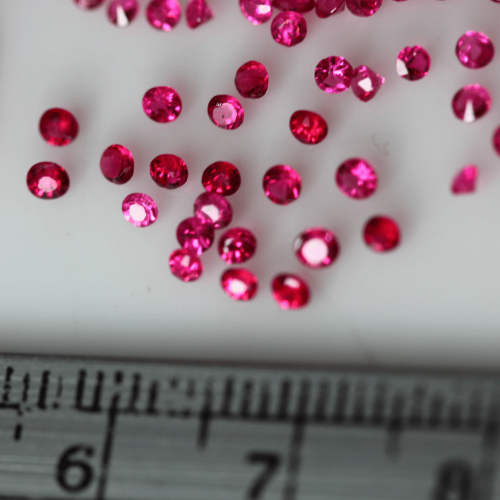 10 carats Melee size Natural Mogok Pink Spinels | Reddish Pink Spinels