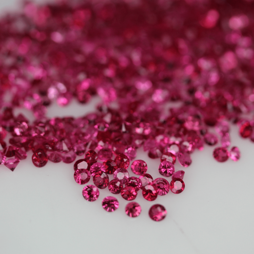 10carats Melee size Natural Mogok Pink Spinels | Reddish Pink Spinels