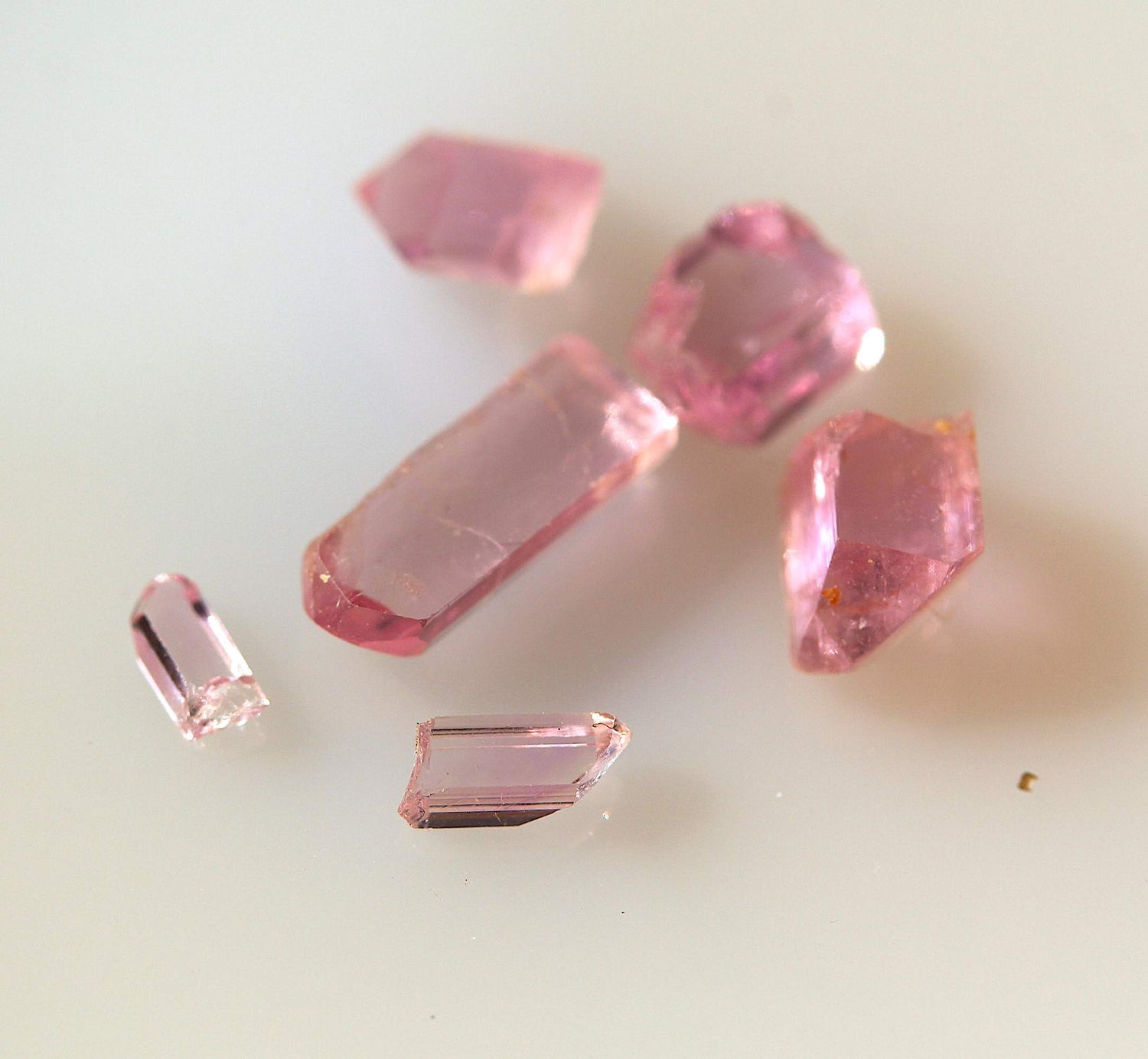 Terminated Rare Katlang Topaz Raw Crystals