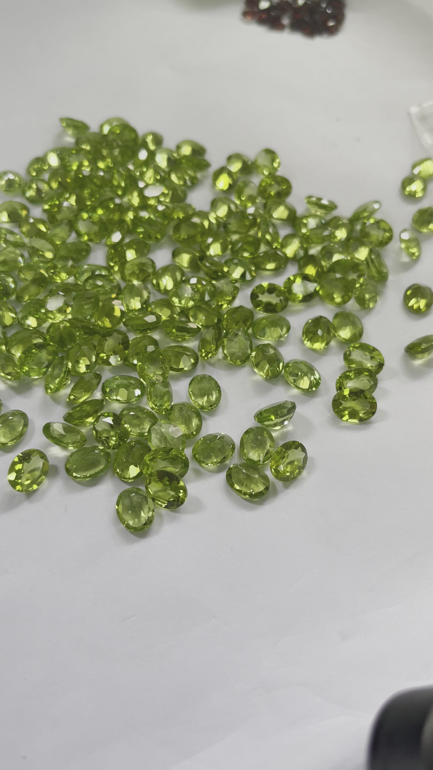 Calibrated Cut Peridots Gemstones | Loose Peridots 49 carats