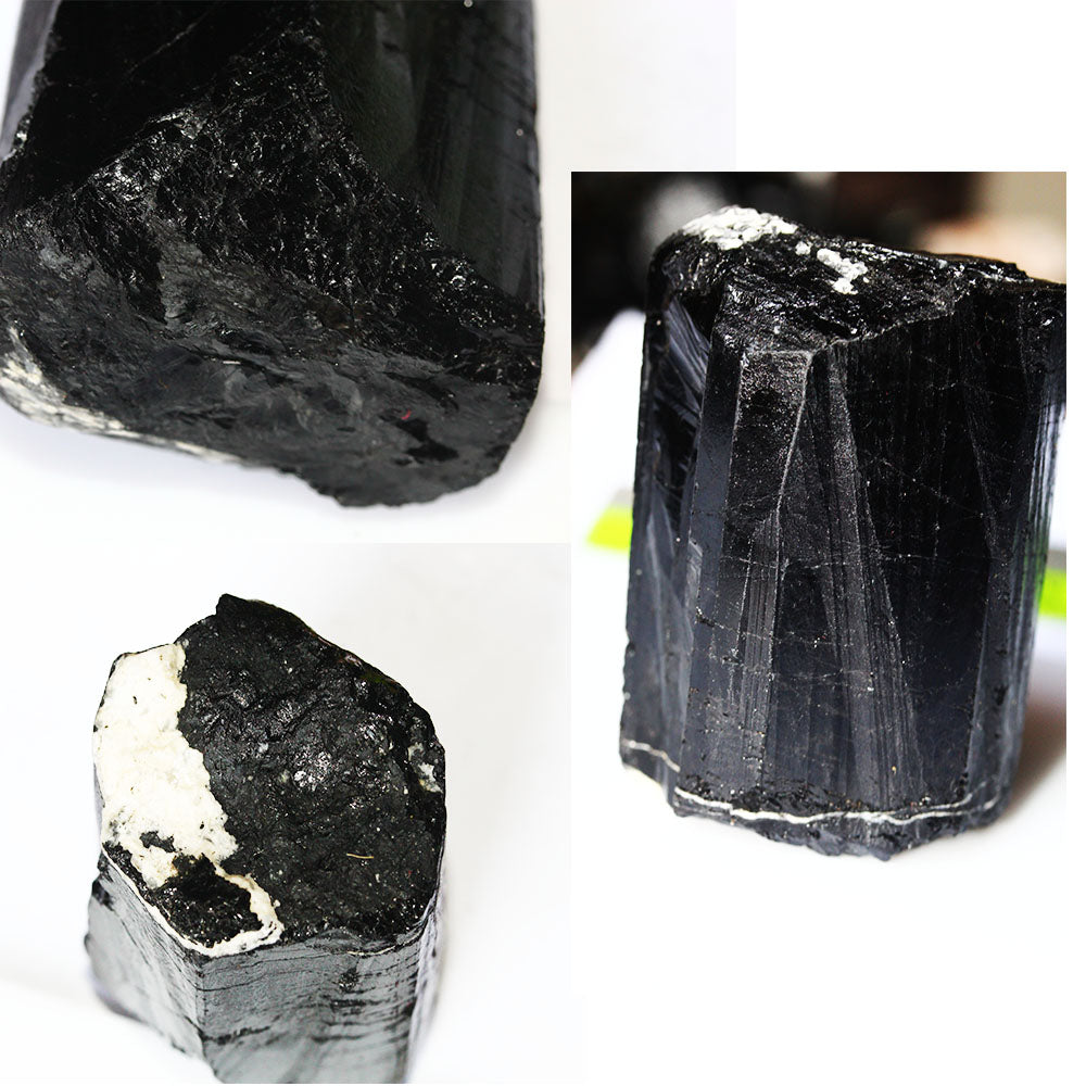 Rough Black Tourmaline Crystal