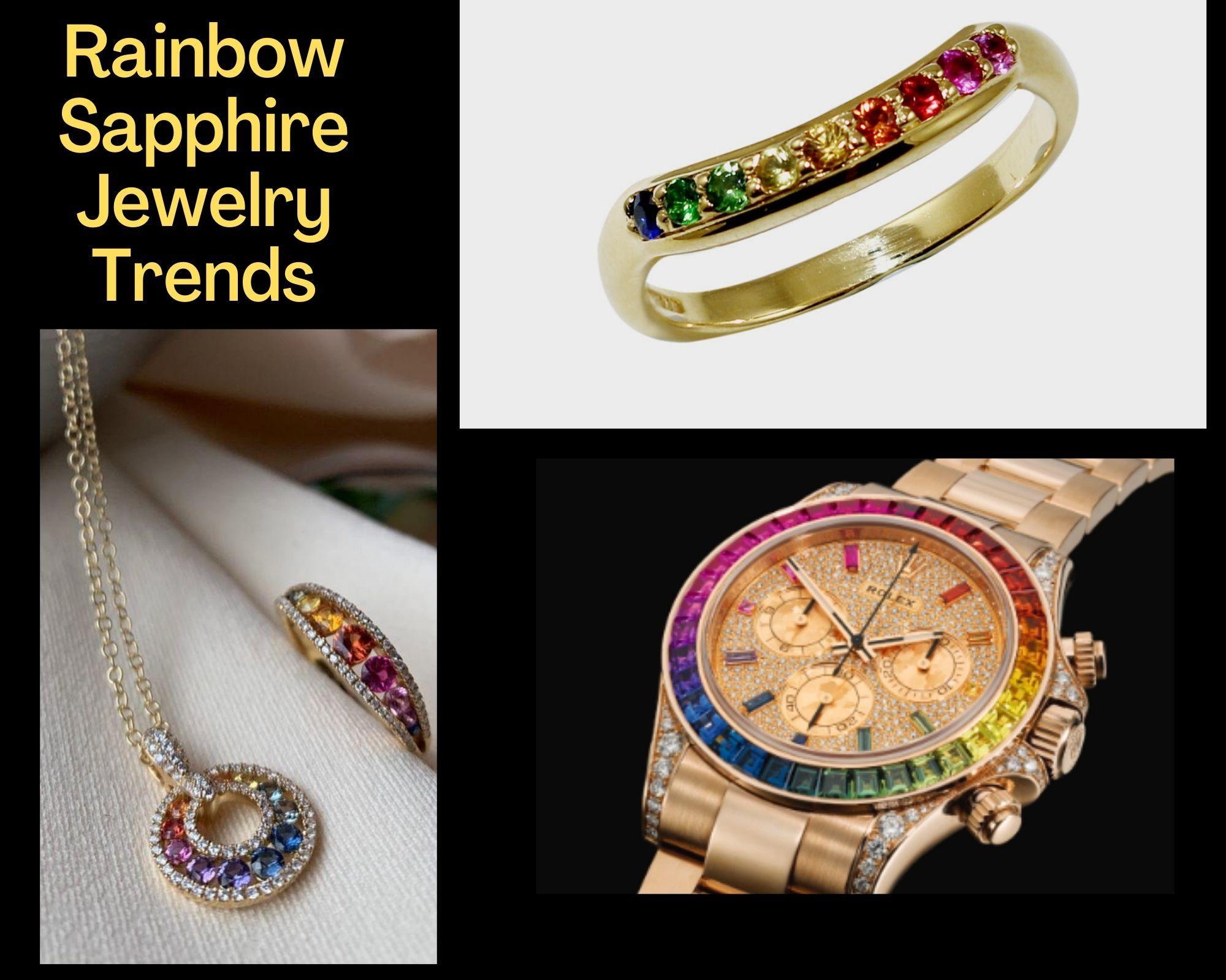 Rainbow Sapphire Jewelry