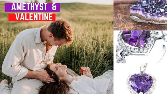 What is Amethyst Gemstone and Valentine Relationship - Folkmarketgems