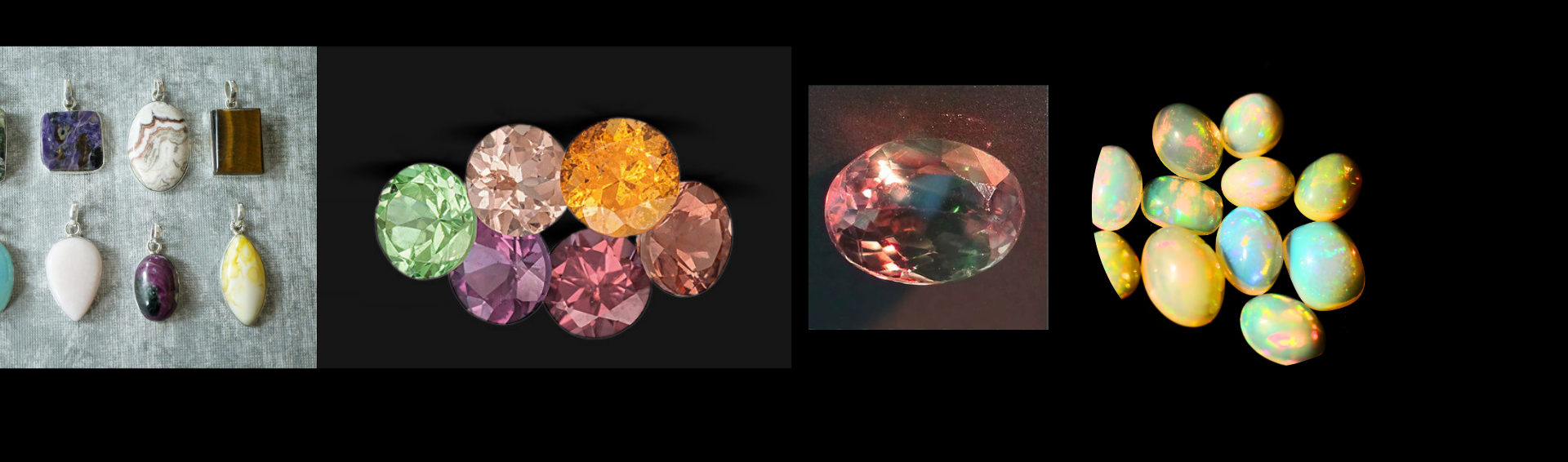 What are the three types of gem cutting lapidary?
