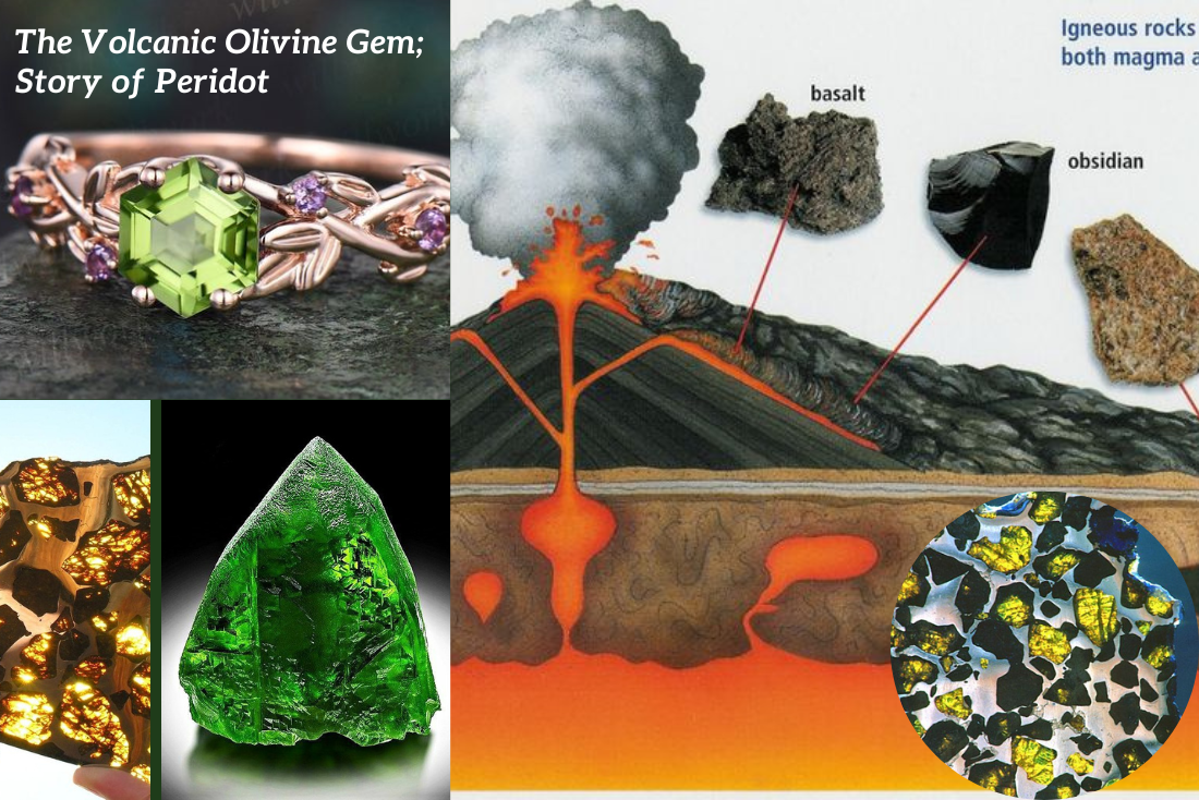 Peridots: Olivine Mineral Group Member are Created in Mantle