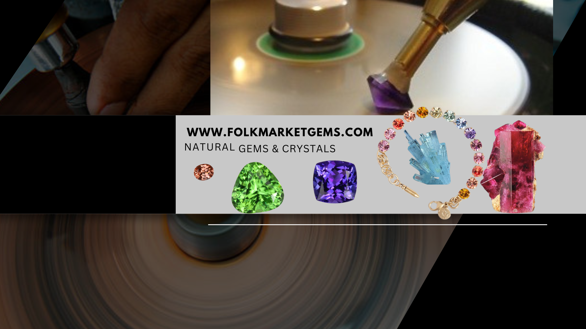 Folkmarketgems: Premier Choice for Raw Gemshopping and Cutting Service