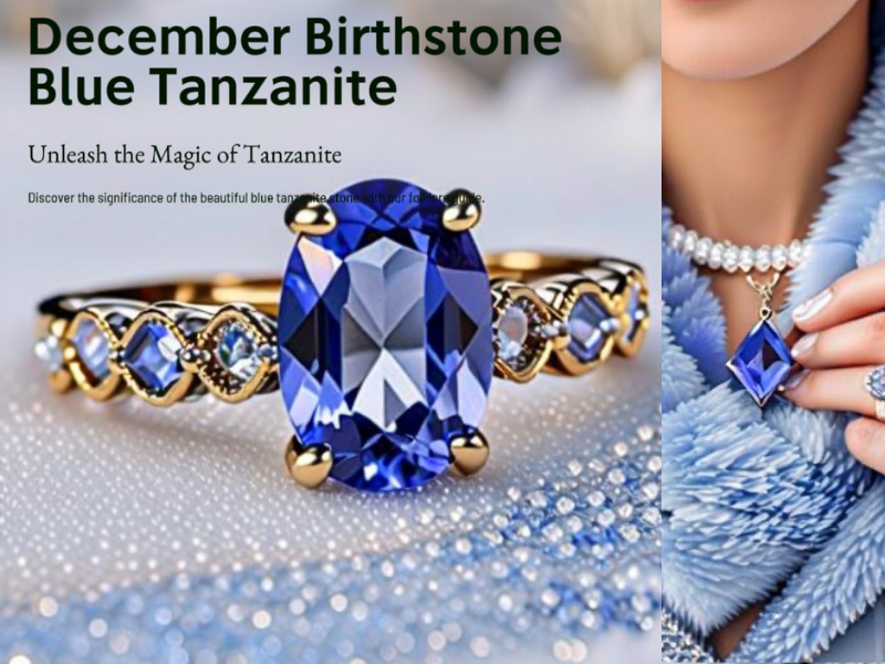 Blue Tanzanite Birthstone for December | Tanzanite Stone Folklores