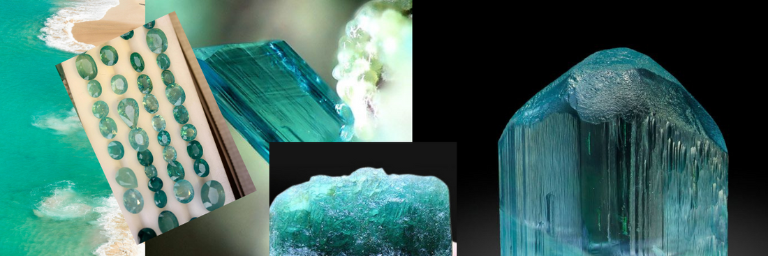 The World Rare Earth Gems - Grandidierite Found Only in Madagascar