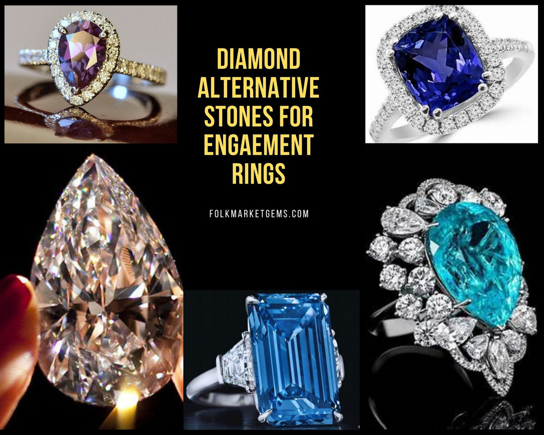 10 Stunning Diamond Alternatives Stones for Engagement Rings
