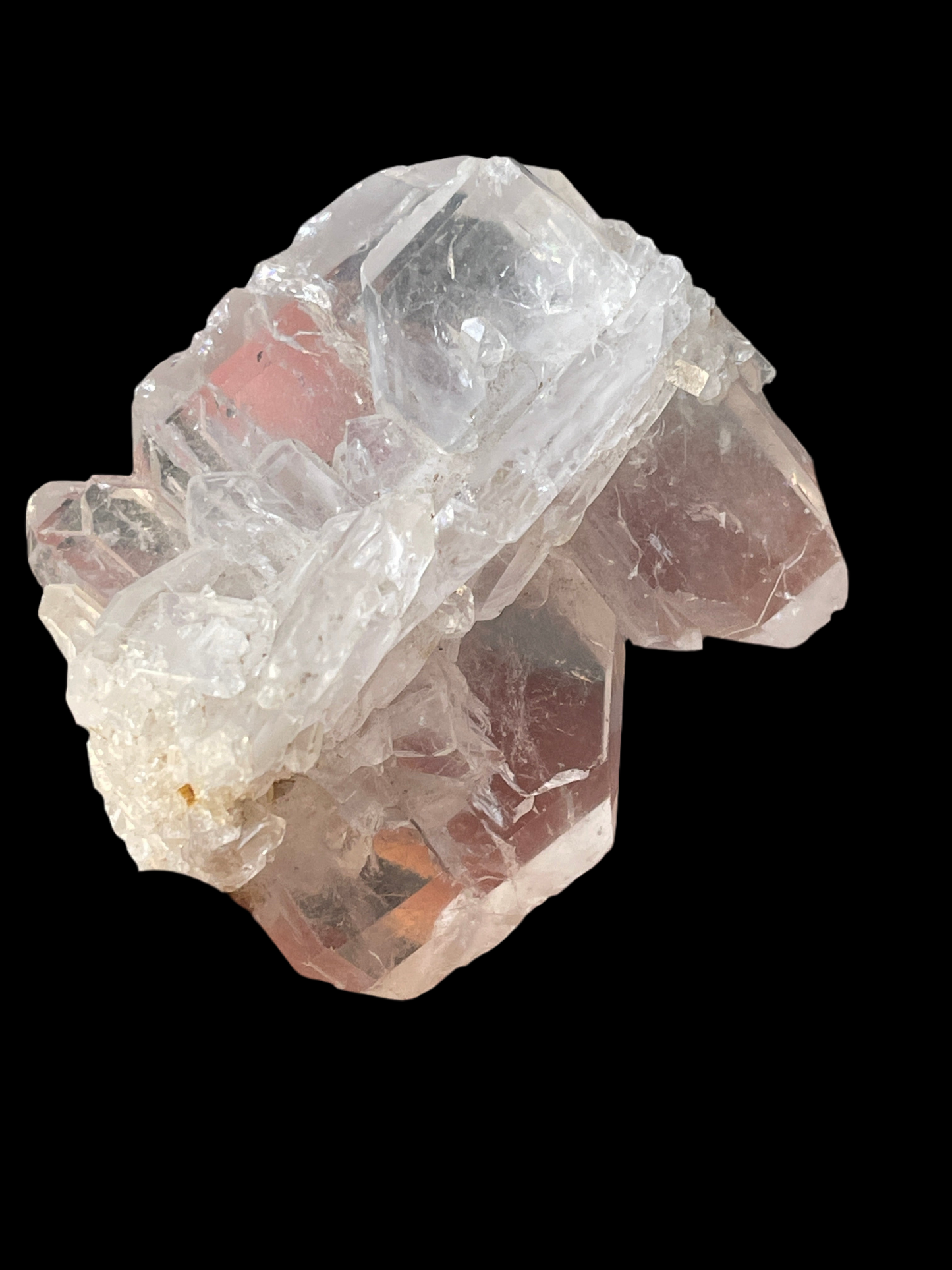 An Aesthetic 48 grams Clear terminated Faden Quartz crystal from Baluchistan Pakistan