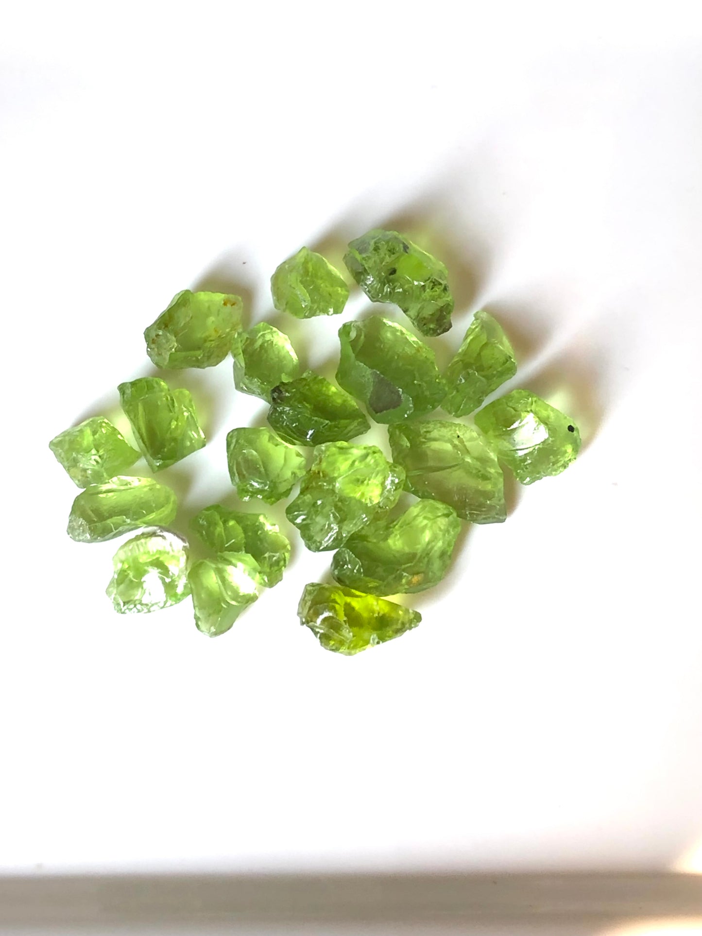 60 Carats Natural Green Peridot Facet Rough Deal