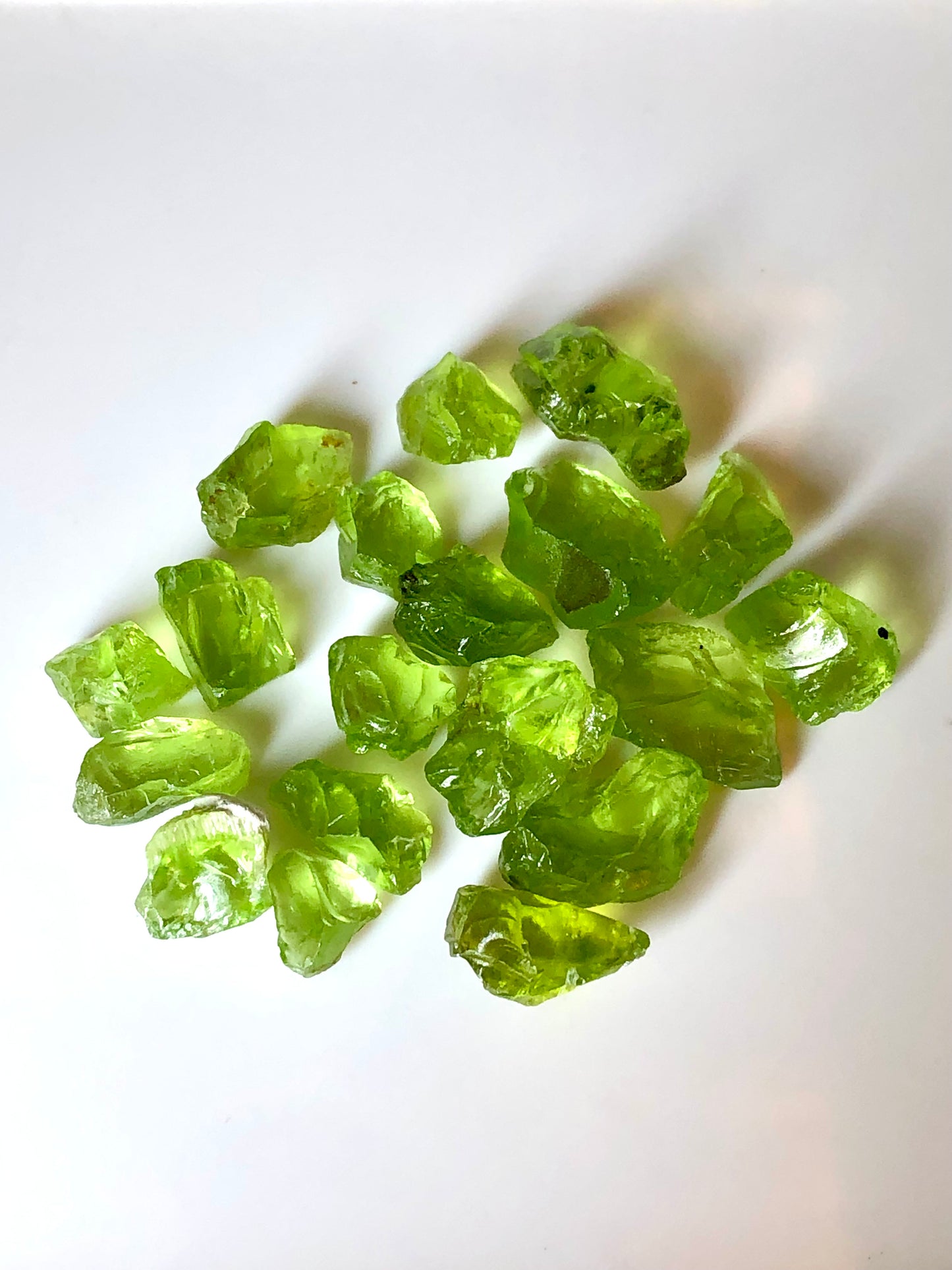 60 Carats Natural Green Peridot Facet Rough Deal