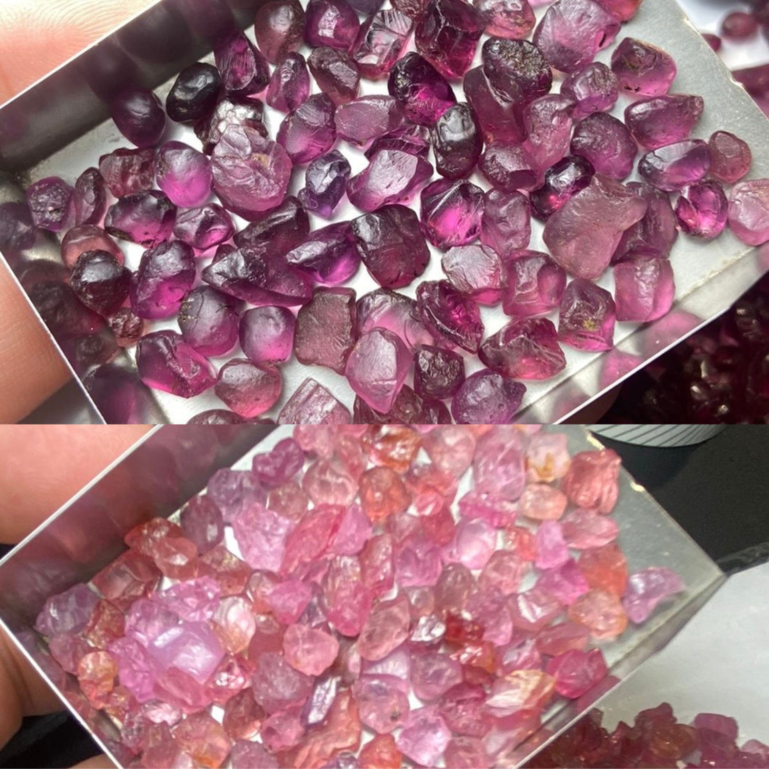 Deal of 1500carats Umbalitete and Mehenge Spinels Rough Stones Deal for Faceting