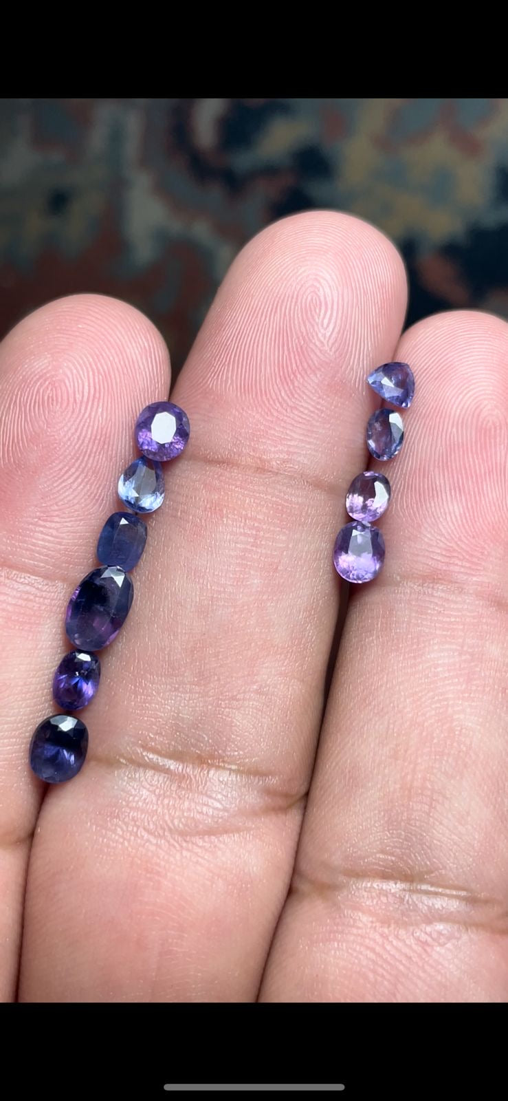 5.50 carats Rare Blue Kashmir Sapphires