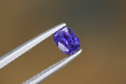 0.70 carats Octagonal Rare Blue Kashmir Sapphire Faceted Stone