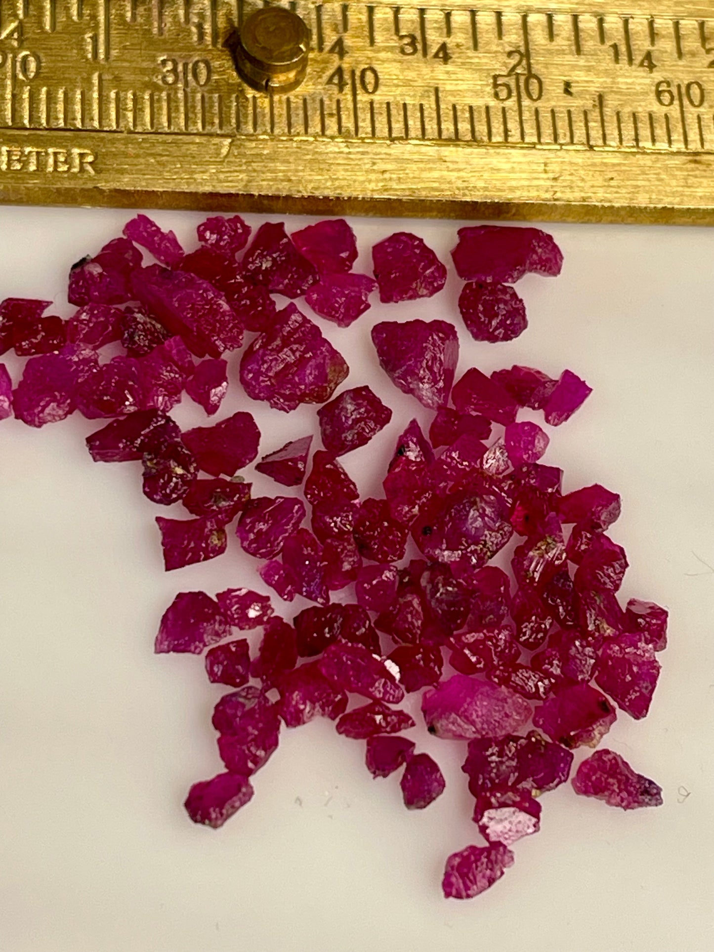 20 carats Pigeon Blood Raw Ruby Stones | Kashmir Rubies