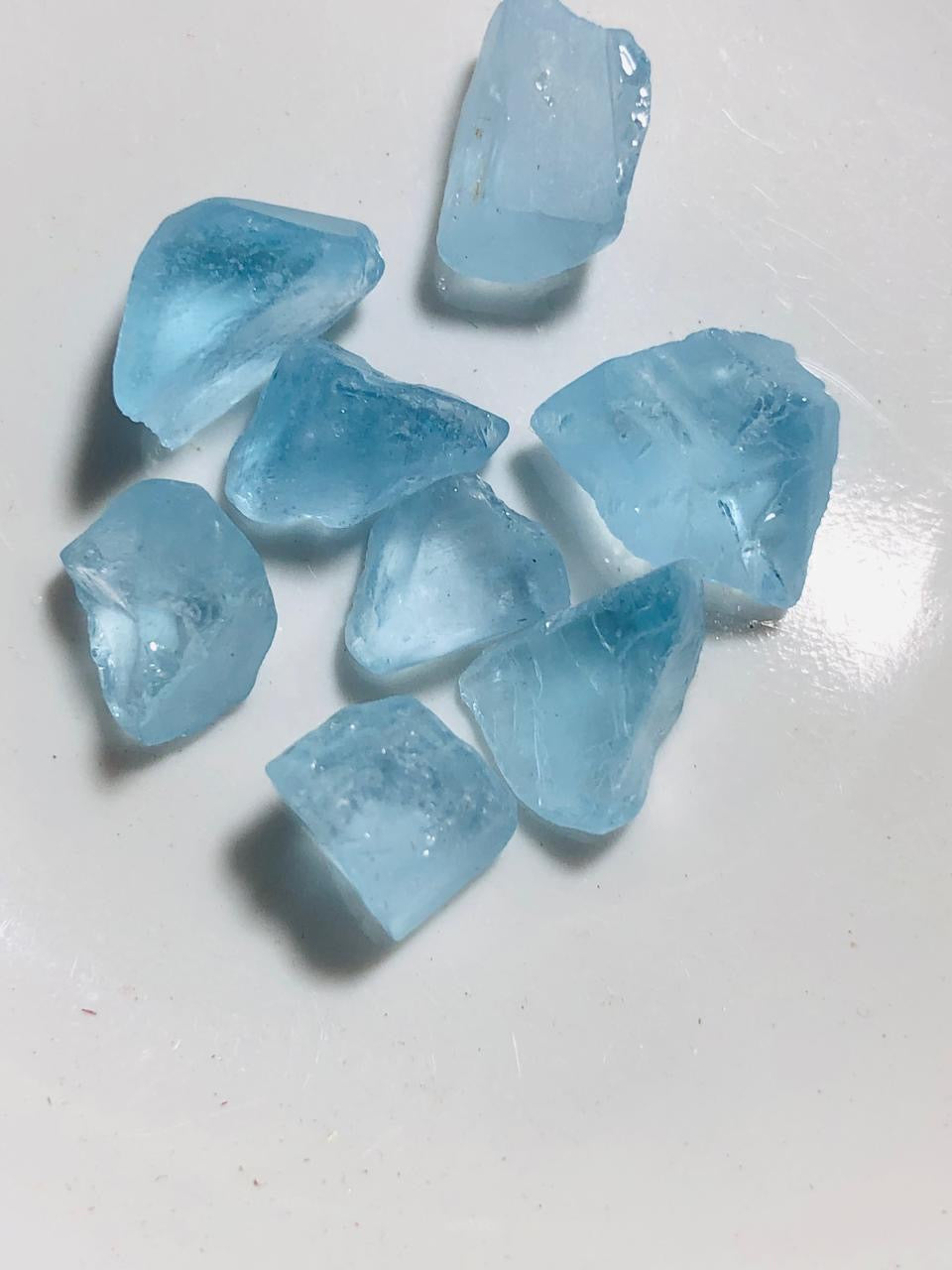 50 carats Natural Blue Swiss Topaz for Faceting