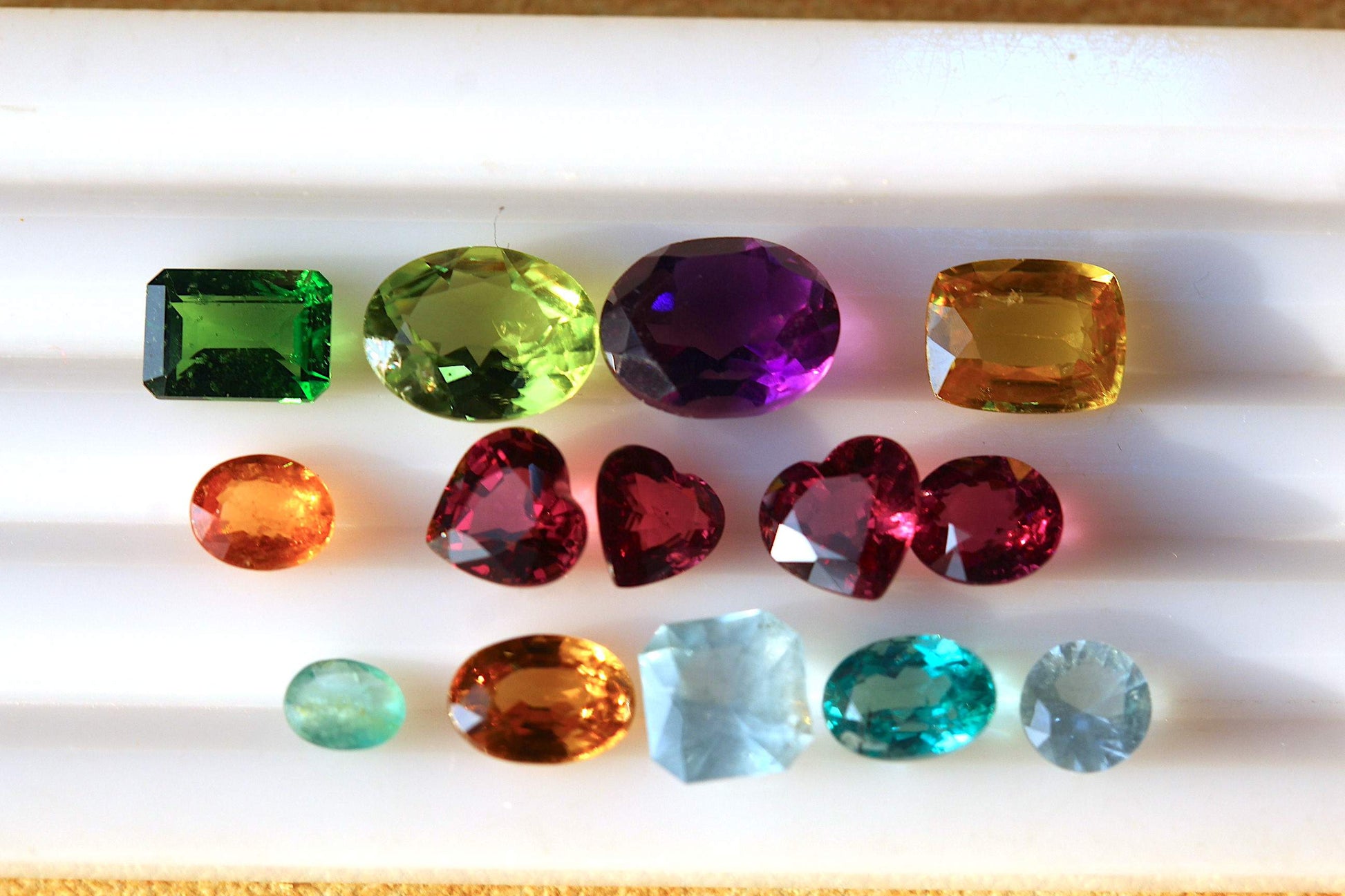 Buy variety of multicolor loose stones