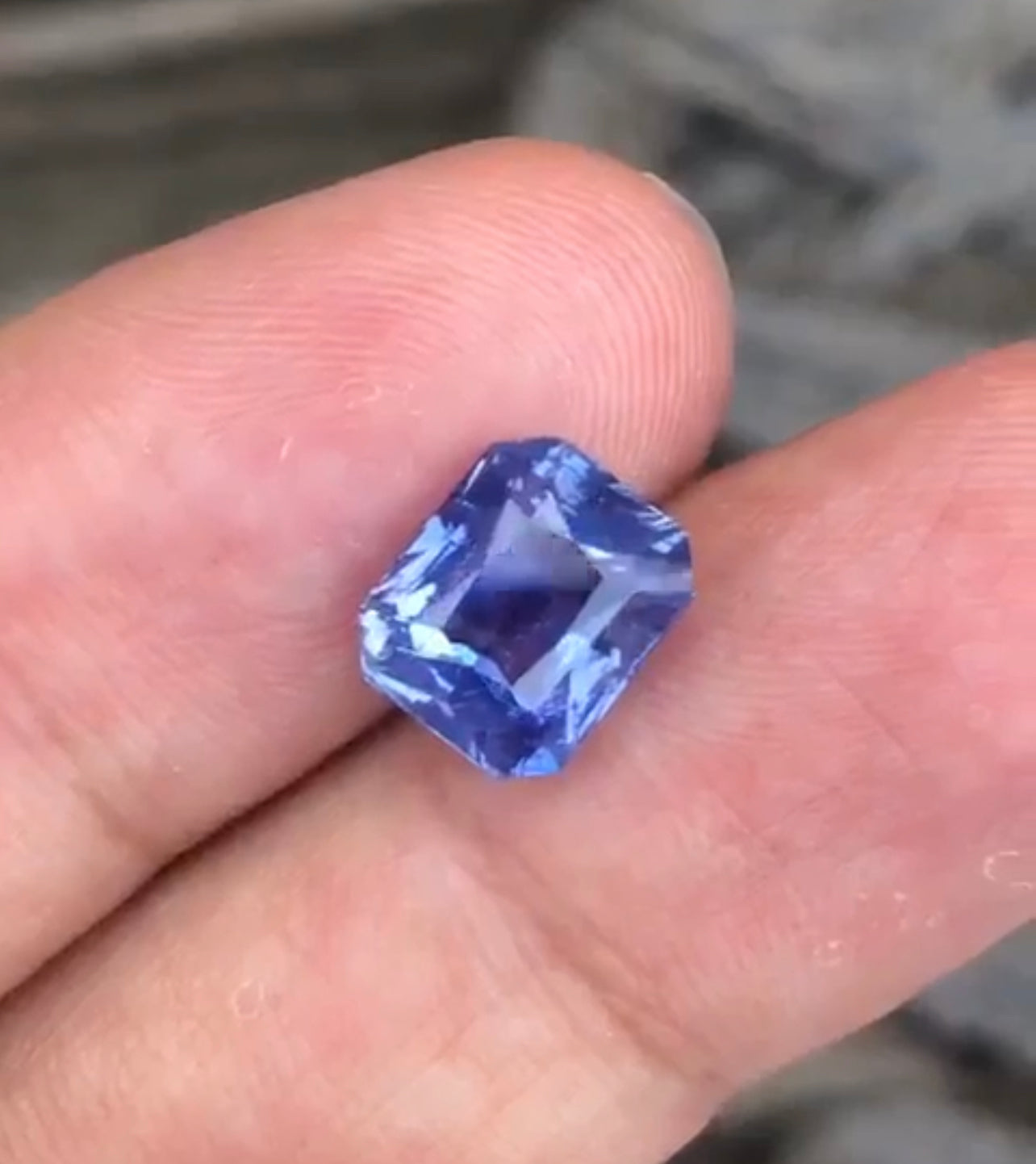 5.07 Cornflower Blue Sapphire Stone | Blue Loose Sapphire Stone