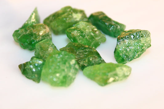 108 carats Natural Tsavorite Garnet Rough