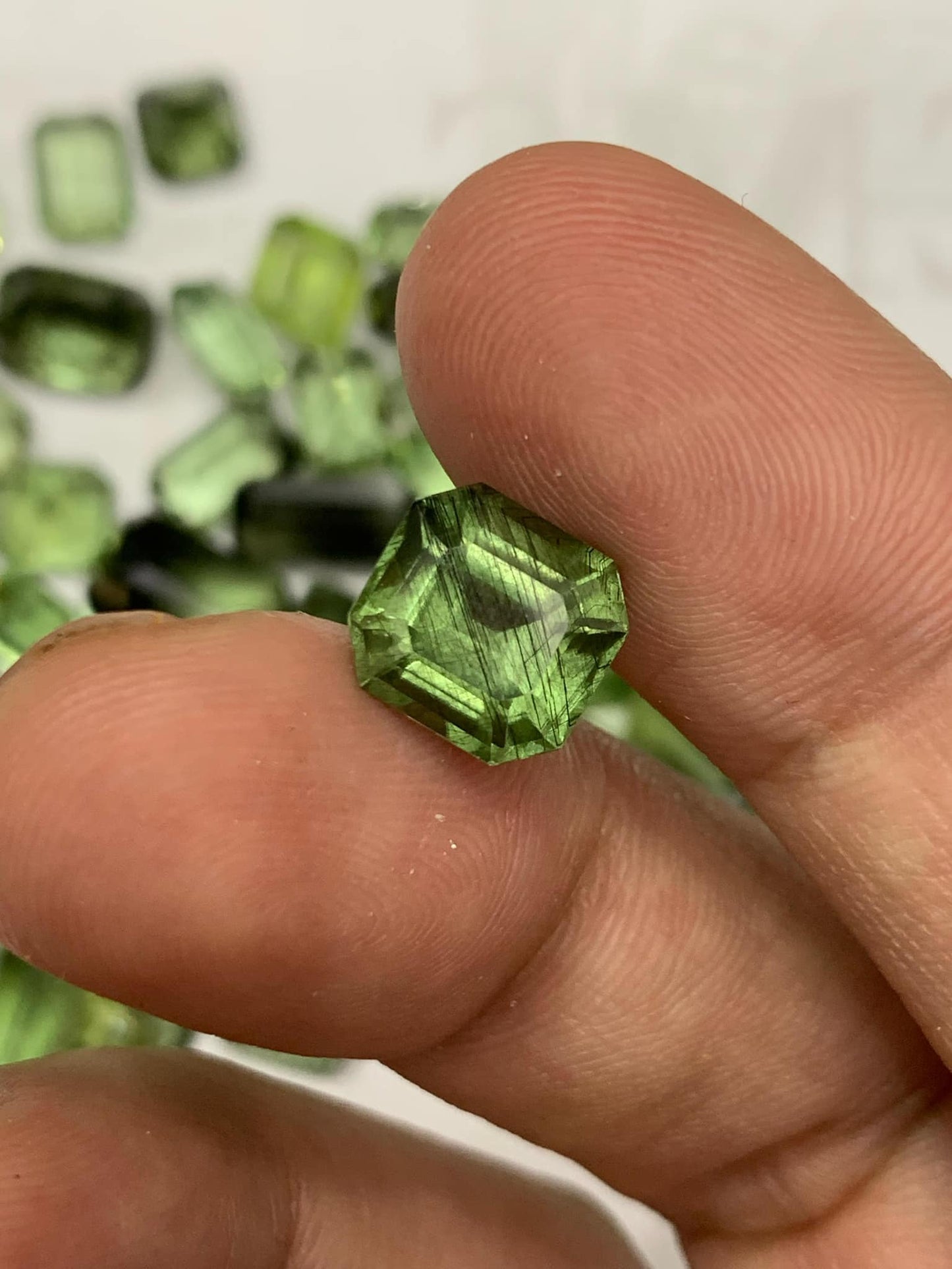 Buy Ludwigite Including Peridots rare stones