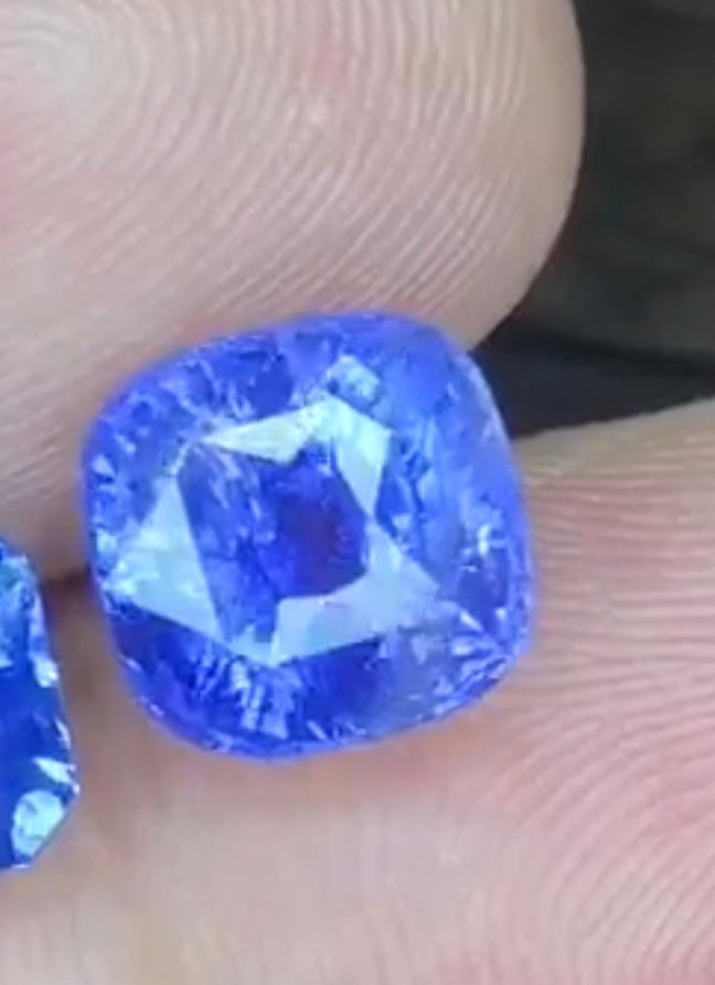 5.90 Cornflower Blue Sapphire Stone | Blue Loose Sapphire Stone