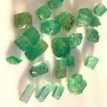 Facet Grade Raw Emerald Stones for faceting / Lapidary Artists