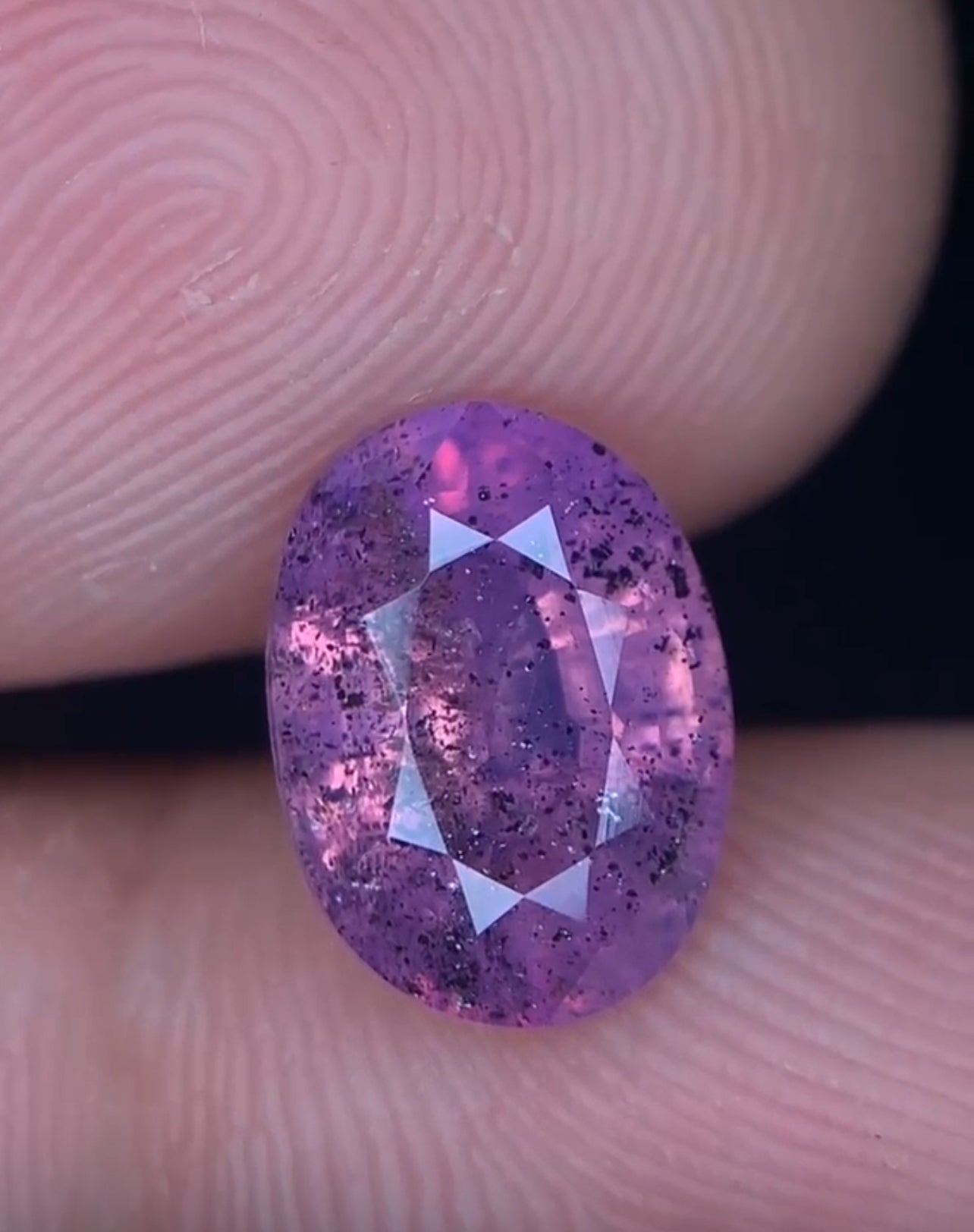 4 Carats Natural Sapphire Stone | Lavender Sapphire