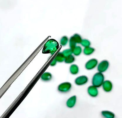 7.5 carats Natural Panjshir emeralds