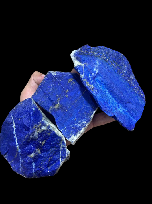 One Kilo Dark Blue Natural Lapis Lazuli for Lapidary