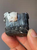 50.9 grams Black Tourmaline on Feldspar, Skardu, Pakistan