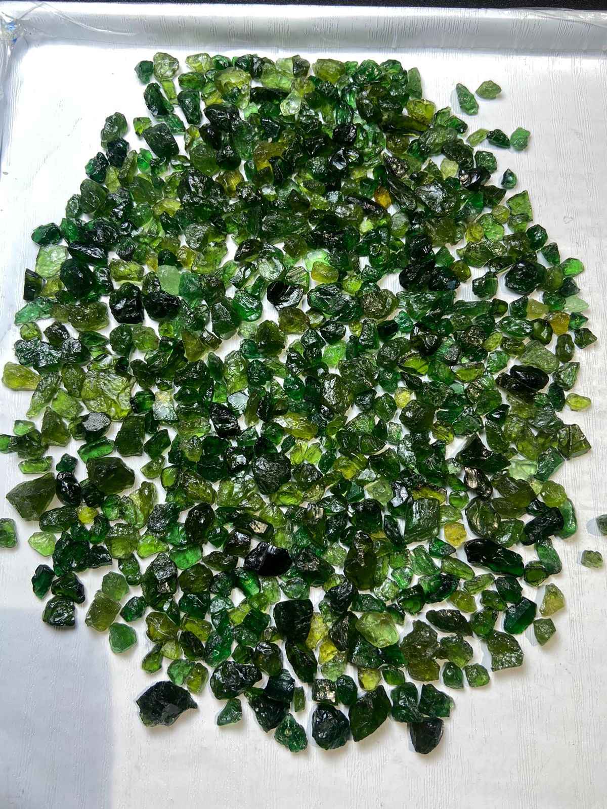 500 carats Raw Tsavorite For faceting