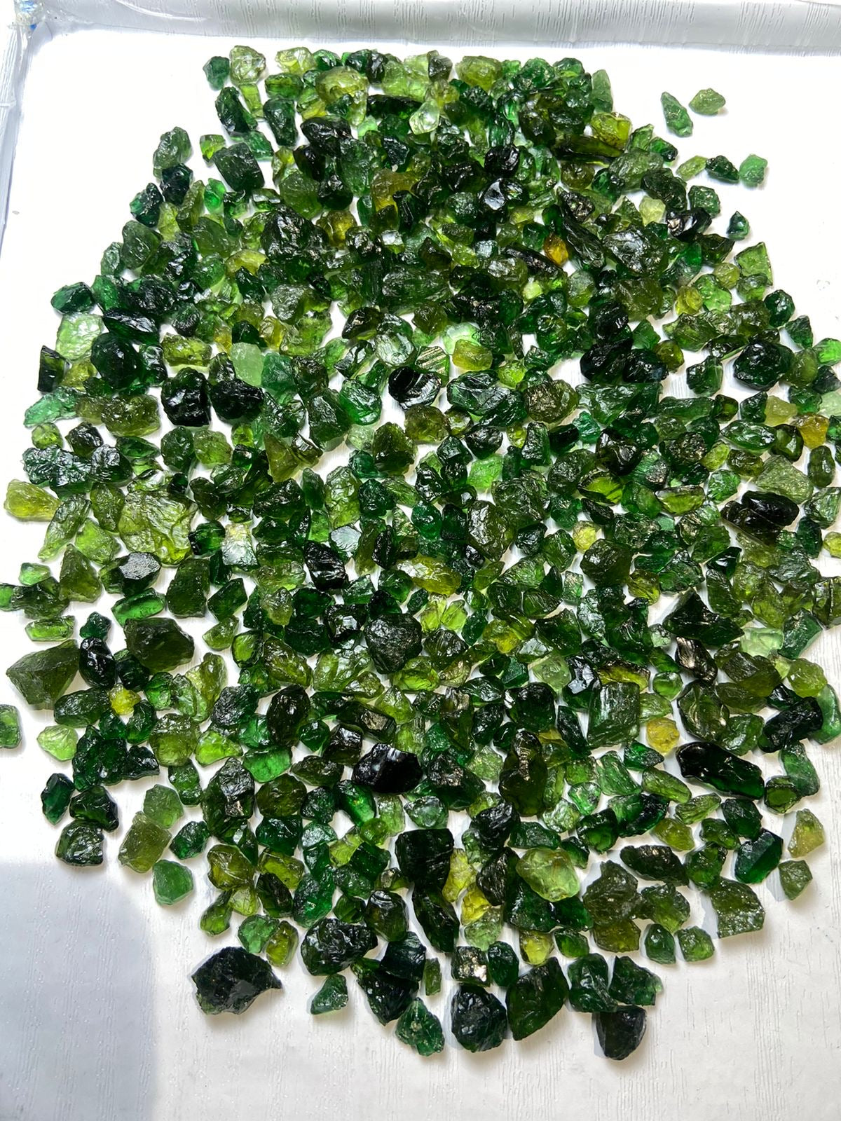 500 carats Raw Tsavorite For faceting