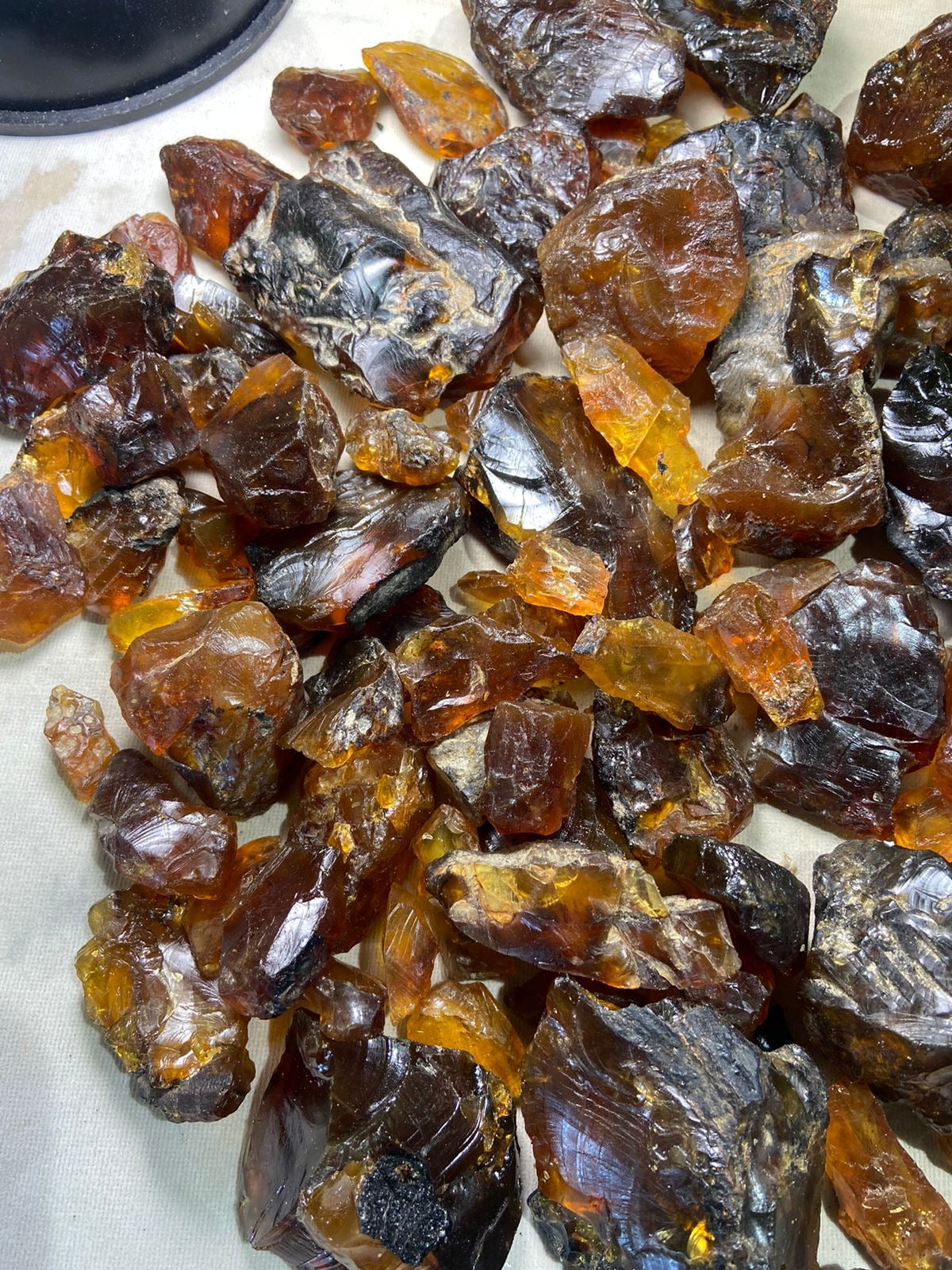 White/ honey 2024 amber stone, 24.53 grams, raw Baltic amber piece, collectors gemstone