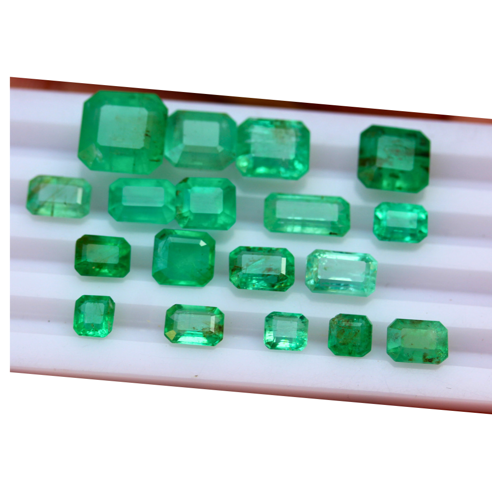 24.95 carats Natural Panjshir Emeralds Stones | Green Emeralds Loose Stones