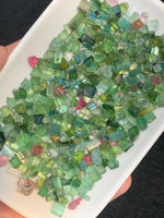 300 carats Natural Raw Tourmaline Crystals for Faceting