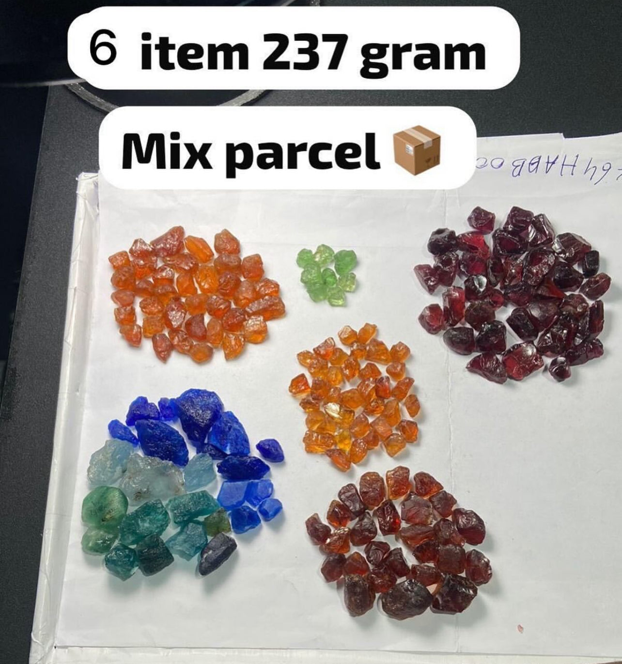 230 Grams Mixed Facet Grade Deal | Rare Hauyn, Tsavorite, Spessertite, Rhodolite, Almadine Garnets