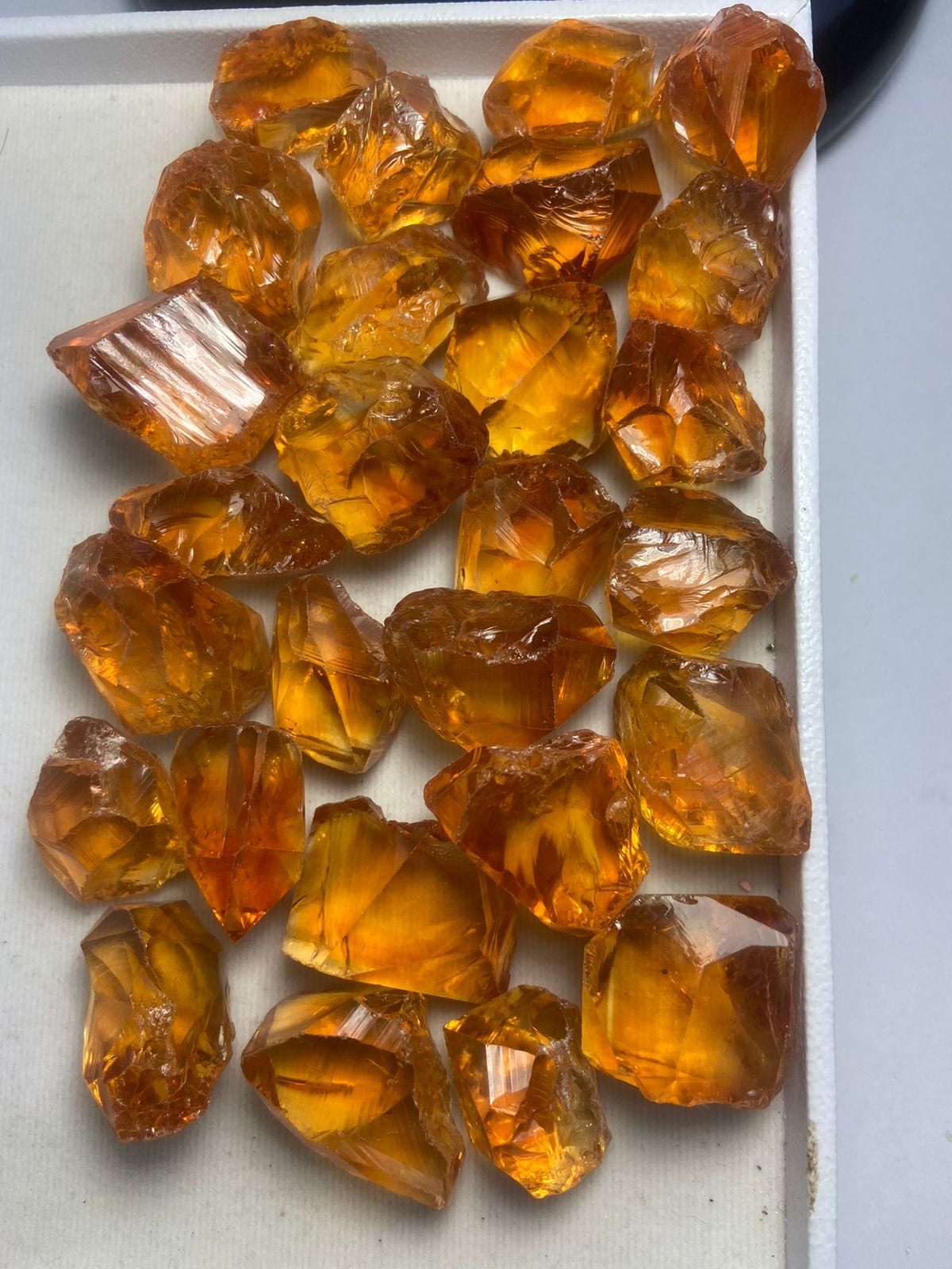 Hot Citrine for Cutting